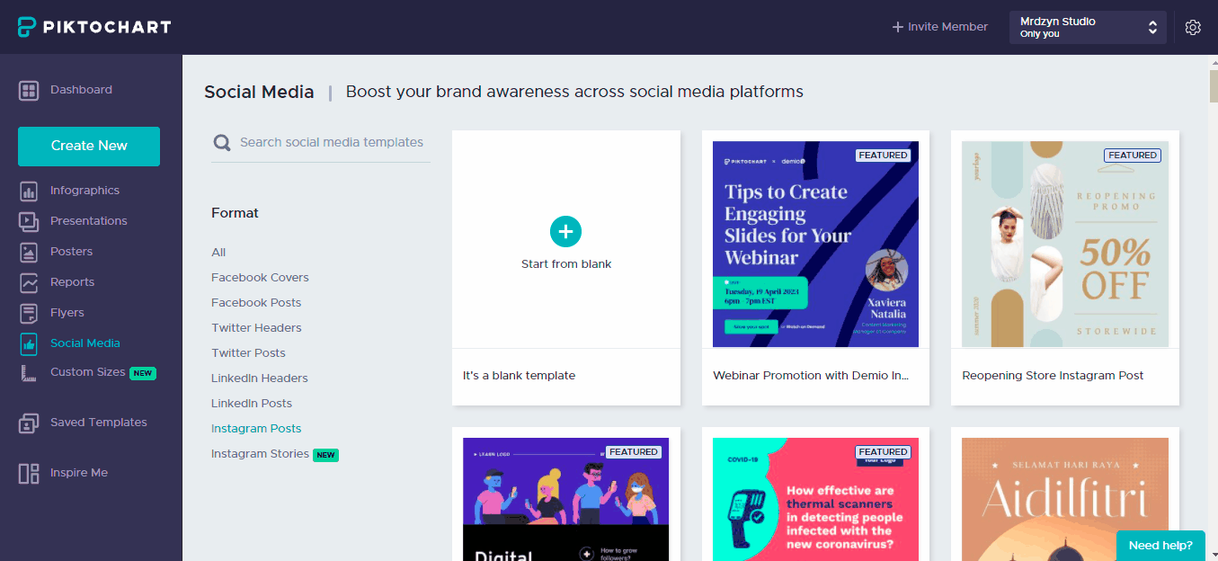 Top 6 Design Tools for Social Media in 2021